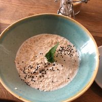 Banane Porridge  at Cafe Miu in Munich
