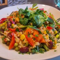 Mexikanische Reispfanne at Böhmerwald in Vienna