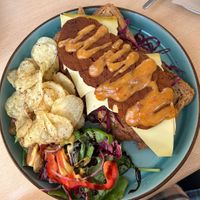 New York Plant Deli sandwich  at Auld Bar Cafe in Forfar