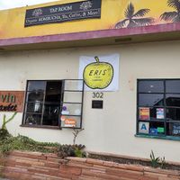 Outside of restaurant at Eris Food Co in Oceanside