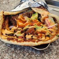 Gyro yum!! at Eris Food Co in Oceanside