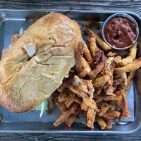 CHIKUN BAKON RANCH SANDO  at Eris Food Co in Oceanside