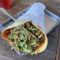 chicken gyro  at Eris Food Co in Oceanside