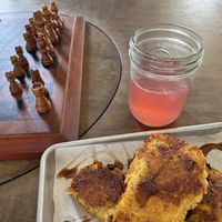 Lavender lemonade   at Eris Food Co in Oceanside