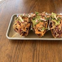 Fish tacos  at Eris Food Co in Oceanside