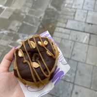 reese’s donut  at Bun and Coffee in Malaga