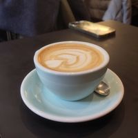 Cappuccino at Café Bretelles in Strasbourg