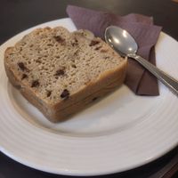 Banana bread at Café Bretelles in Strasbourg