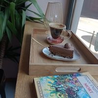 Lion cake at Fit Cake in Sopot