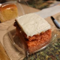 Strawberry cake at NuVegan in Baltimore