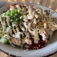 Poké bowl  at Green Planet the Foodcourt in Gran Canaria