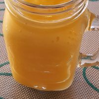 Topical smoothie with lots of fruits at Green Planet the Foodcourt in Gran Canaria