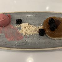 Plant based apple tart  at Walt Disney World - Steakhouse 71 in Lake Buena Vista