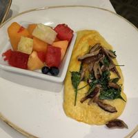 Vegan omelet   at Walt Disney World - Steakhouse 71 in Lake Buena Vista