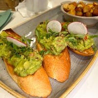 Avocado toast  at Walt Disney World - Steakhouse 71 in Lake Buena Vista