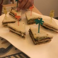 Breakfast savory sandwiches  at La Sosta de' Savi in Florence