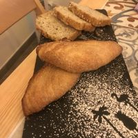 Homemade pastries and banana bread  at La Sosta de' Savi in Florence