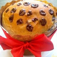 Chocotone at Flor de Lótus Culinária Vegana in Itajuba