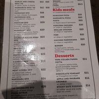 Menu 2 at Shoreline Hotel in Howrah