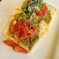 The sad avocado toast at Good Life Cafe in Columbia
