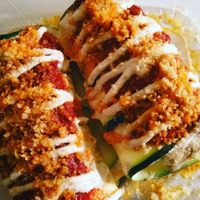 manicotti to go at Good Life Cafe in Columbia