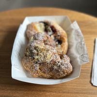 Pistachio and almond croissant  at Farine Bakery - Spring Hill in Spring Hill