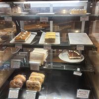 Some of the treats on offer (sorry for terrible photo quality here!) #Veganuary at Nama Café and Cake House in South East London