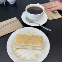 Honey cake   at Nama Café and Cake House in South East London