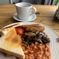 Vegan breakfast  at Bella Rose Cafe in Scarborough