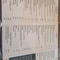 Menu as of Oct 24 at Bella Rose Cafe in Scarborough