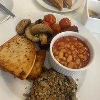 Vegan Scottish breakfast   at Laura's Kitchen in Edinburgh