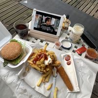 Ordered at home  at Frituur Arré Patat in Antwerpen