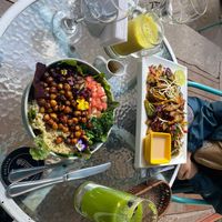 Buddha Bowl and Pad Thai   at Parada Vegana in Cusco