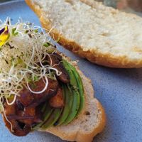Breakfast combo 2 at Parada Vegana in Cusco