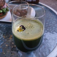 The juice  #Veganuary at Parada Vegana in Cusco