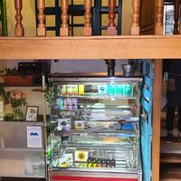 Entrance down 3 steps at Parada Vegana in Cusco