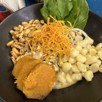 Vegan ceviche   at Parada Vegana in Cusco