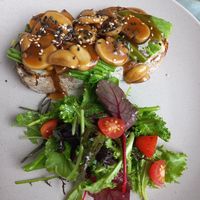 Avocado Toast at Parada Vegana in Cusco