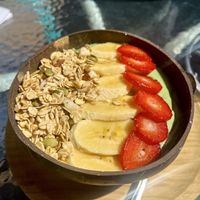 Green bowl   at Parada Vegana in Cusco