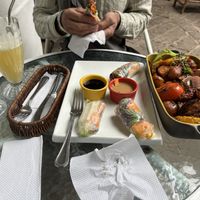 Great sharing dishes  at Parada Vegana in Cusco