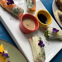 Rollos primavera #Veganuary at Parada Vegana in Cusco