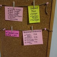 Menu and prices in soles at Parada Vegana in Cusco