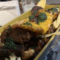 Vegan grill  at Parada Vegana in Cusco