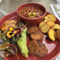 High Protein Breakfastt  at Parada Vegana in Cusco