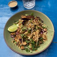 Pad Thai   at Parada Vegana in Cusco