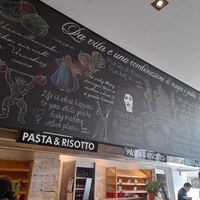 Interior decoration and food service at Vapiano in Freiburg
