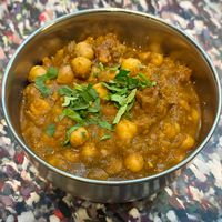 Chole saag at Bundobust - Oxford St in Manchester