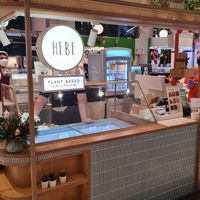 Pop up stall in EmQuartier near to the foodhall at HEBE Plant Bar - Emquartier in Bangkok