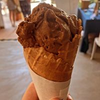 Burnt toffee and nut flavour is delicious !  at HEBE Plant Bar - Emquartier in Bangkok