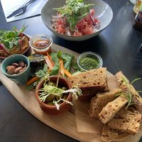 Platter & Watermelon salad! 😋😋😋  at Grøn'46 in Aarhus